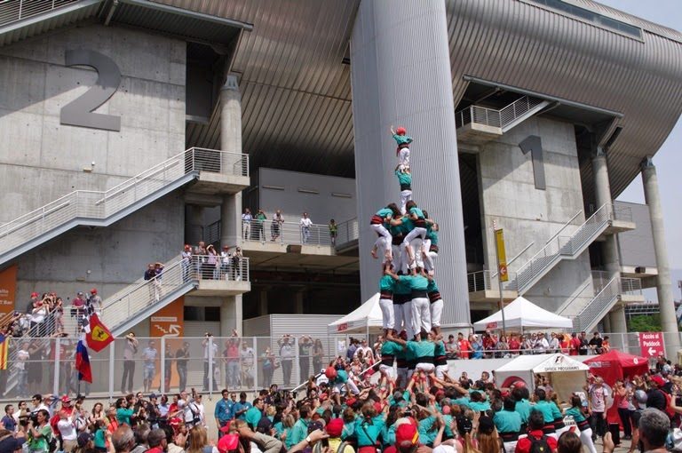Encert elevat en els castells de 8