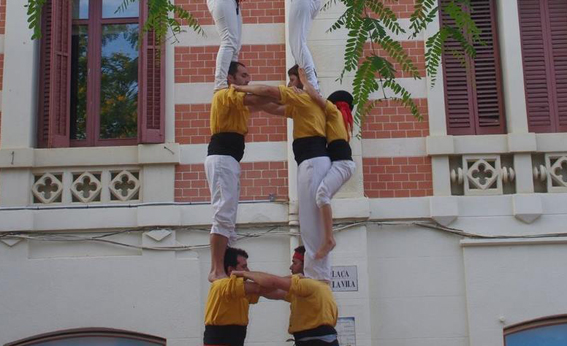 El Garraf, tres colles en sis municipis