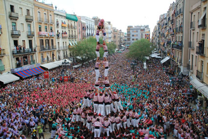 Tarragona lidera els castells de 9