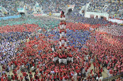 La porta d’entrada de nous castellers
