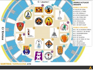 Resultat sorteig dissabte 4 d'octubre a Tarragona