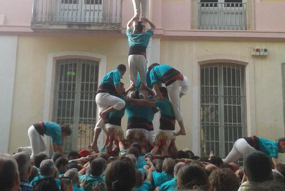 Tripleta verda amb doble pilar de 6