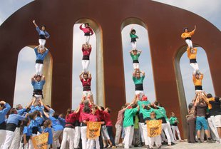 Esclat casteller a la Catalunya Nord