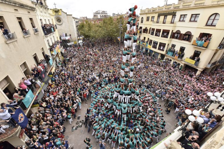 Cap de setmana casteller a Vilafranca