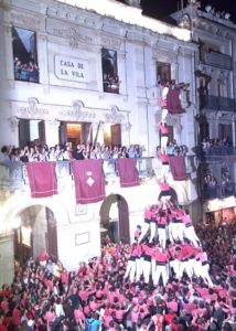 Pilar de 8 de la Colla Vella per Firagost