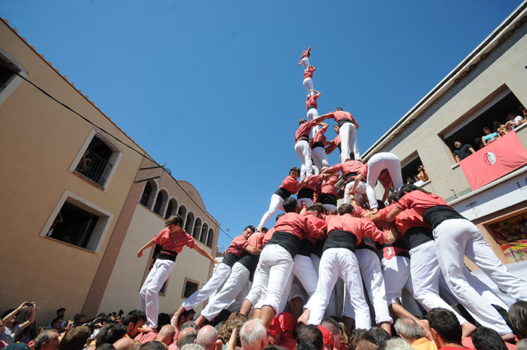 La façana més castellera amb placa pròpia