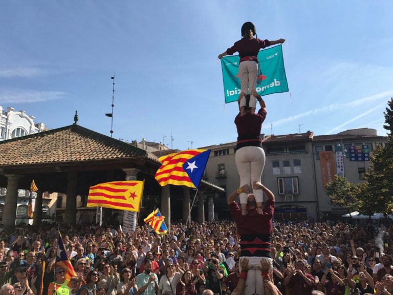 Els castellers ja no tenen por