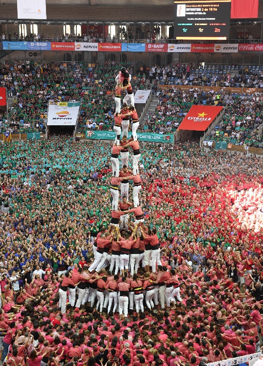 La suma de castells carregats torna a puntuar al Concurs