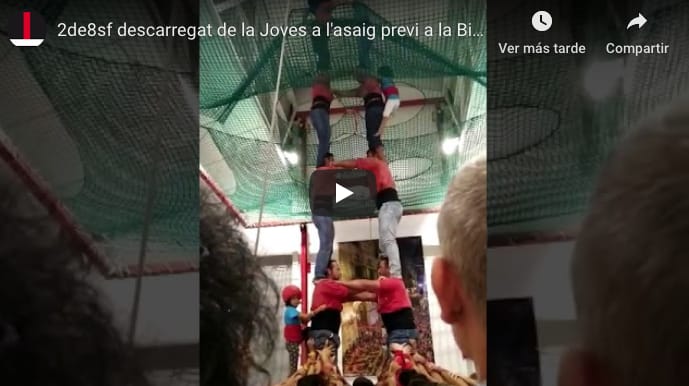 La Joves ja fa el 2de8sf a assaig