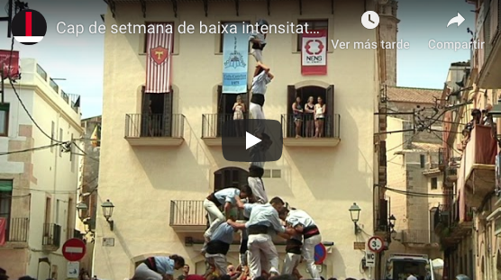 Cap de setmana de baixa intensitat: el vídeo