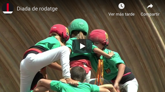 Diada de rodatge: el vídeo