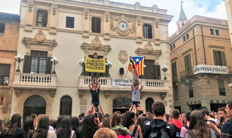 El món casteller rebutja la sentència del judici del Procés