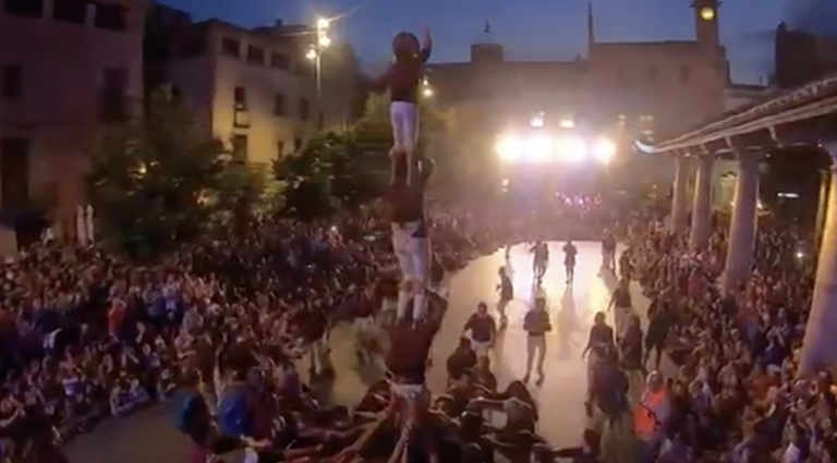 Pilar caminant dels Xics de Granollers 2019