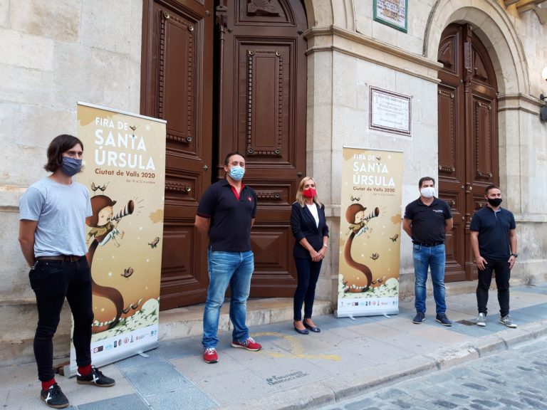 La canalla castellera protagonitza el cartell de Santa Úrsula