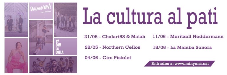 Els Minyons de Terrassa tenen a punt la tercera edició del festival “La Cultura surt al Pati”