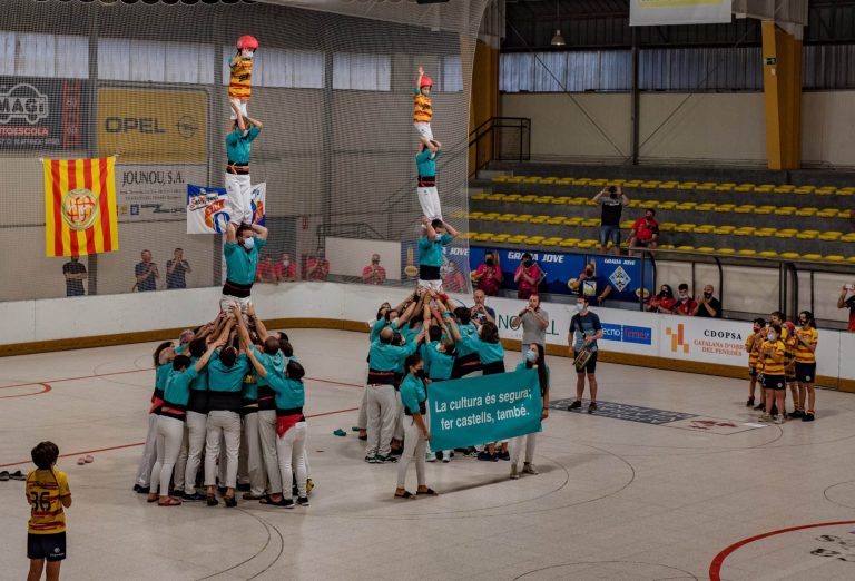 Segona aparició pública dels Castellers de Vilafranca