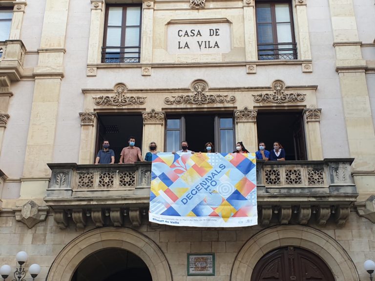 El cartell i la imatge gràfica de les Decennals 2021+1 es presenten en societat