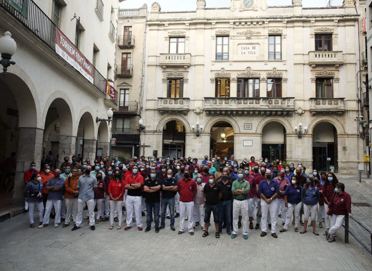 El món casteller avala a Valls el protocol de represa
