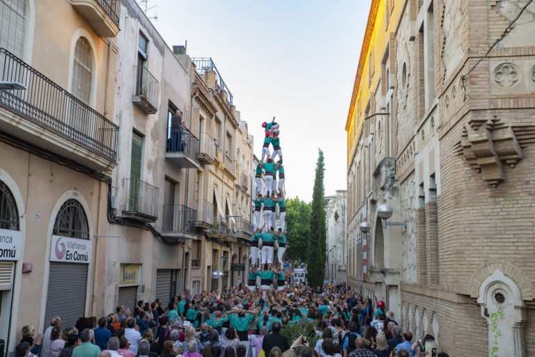 Els verds tornaran amb una actuació completa de castells de 7