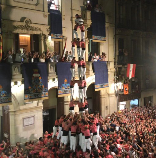 La Vella firma el primer castell de 9 de l’any