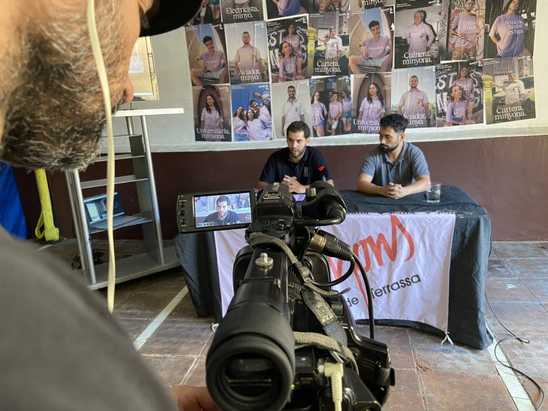 Els Minyons donen el tret de sortida a la Festa Major de Terrassa