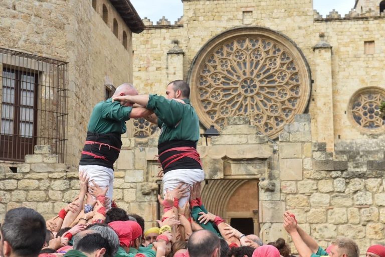 Els Castellers de Sant Cugat s’acosten al 3de8