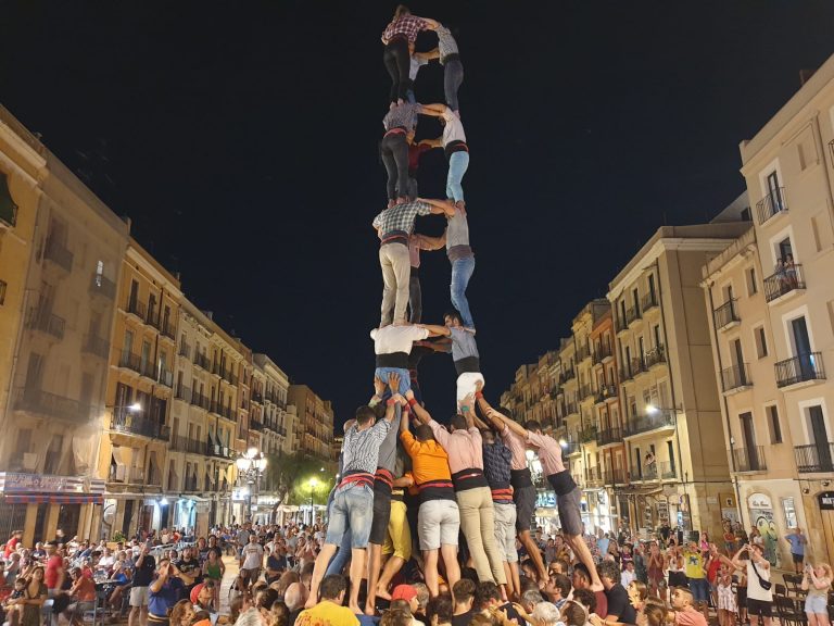 Dimarts 9, 22.30h.  Els Xiquets de Tarragona posen sisens al 3de9f.
