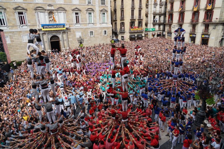 Tot descarregat a la diada de colles locals de la Mercè