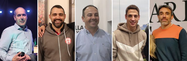 Els caps de colla i els presidents del 2023