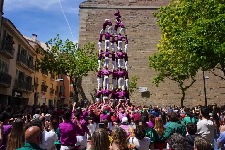 Els Minyons refermen el camí, en un cap de setmana d’explosió castellera