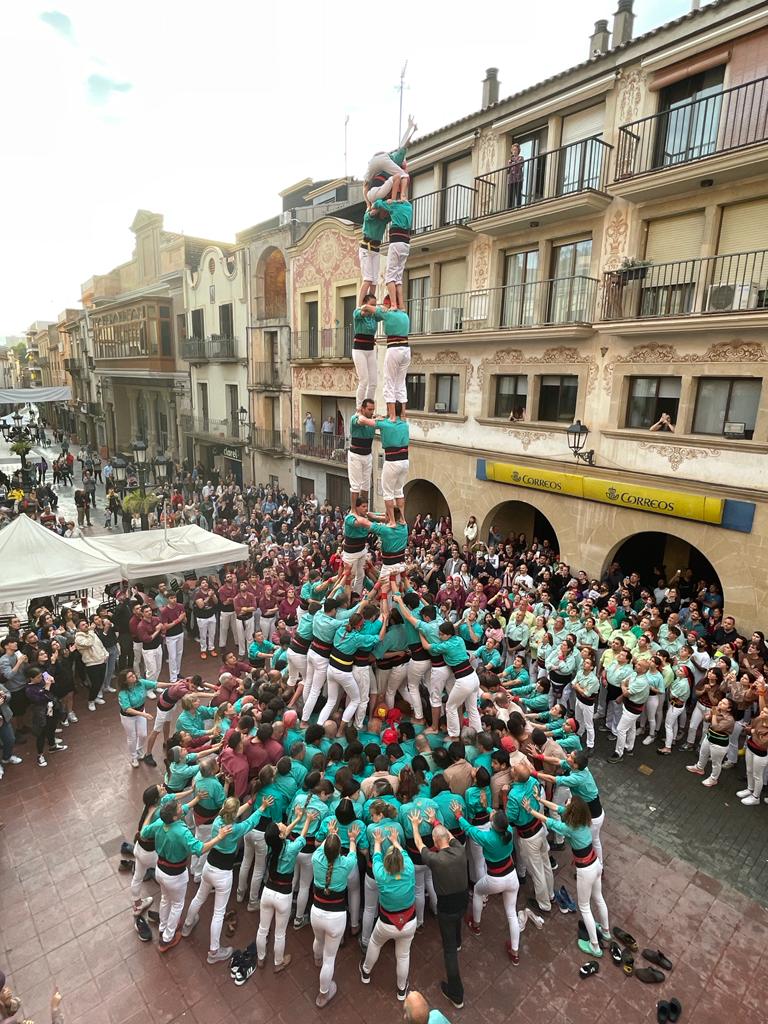 Els Verds consoliden els castells de 8 i completen la tripleta