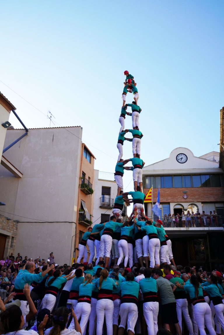 Els Verds porten els castells de 9 a la Ribera d’Ebre
