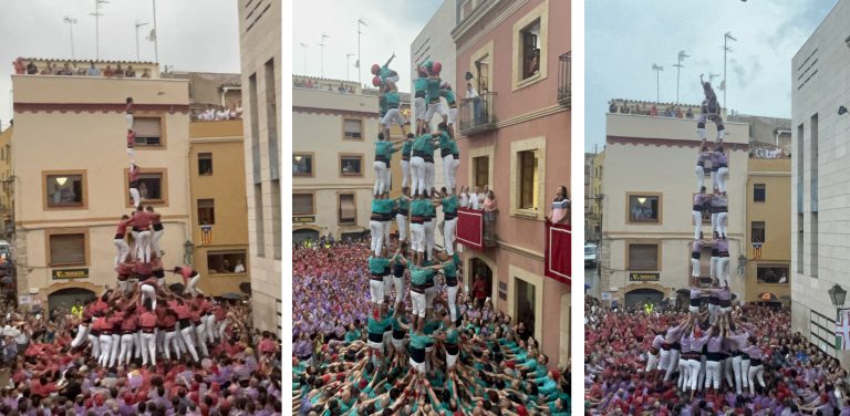 La pluja deixa a mitges una diada del Catllar que prometia