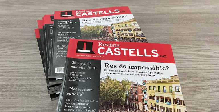 L’Anuari Castells repassa els 25 anys de castells de 10 i els reptes impossibles