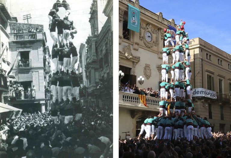 50 estrenes castelleres en 90 anys
