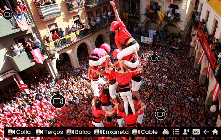 Unes ulleres en 3D per viure els castells al km 0 des de dins