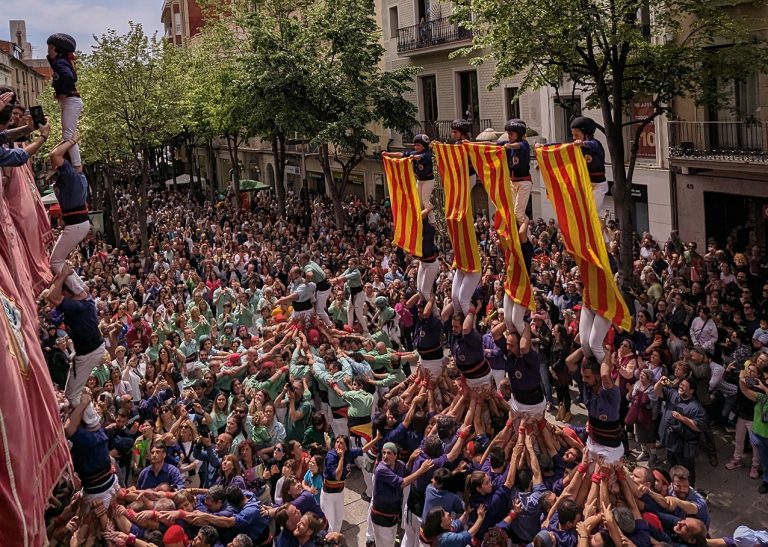 Cites castelleres per a celebrar Sant Jordi