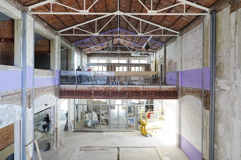 Les obres del nou local dels Minyons enfilen la recta final