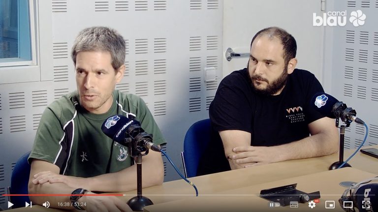 El Pom de Baix: Castellers de Vilafranca, Nens del Vendrell i Jove de Sitges