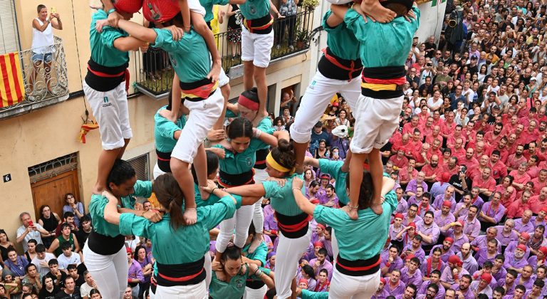 El gran cap de setmana d’explosió castellera abans de Sant Fèlix