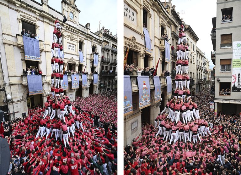 Passió, tensió i castells en estat pur a la plaça del Blat