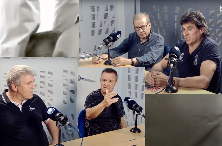El Pom de Baix: Toni Bach, Albert Martínez, Valentí Ferrer i Vadó Cañellas