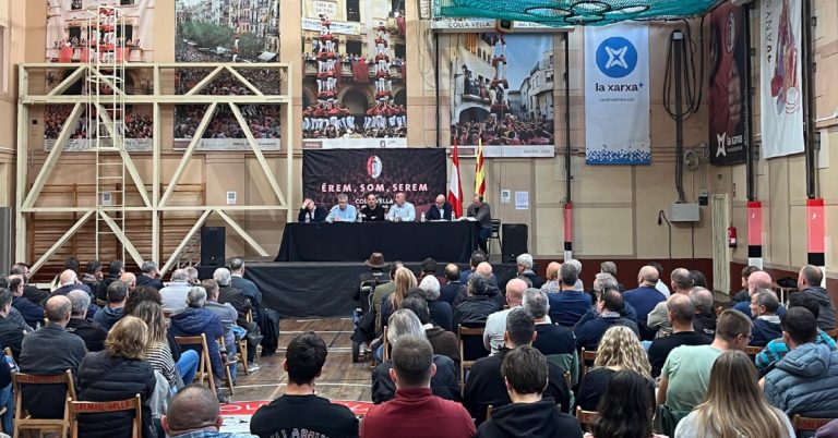 Recta final en les festes anyals dels Xiquets de Valls
