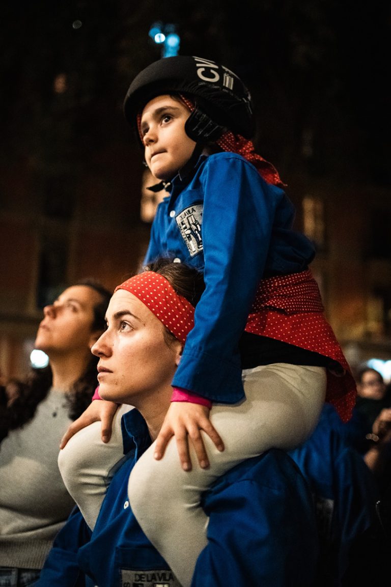 Gràcia i set punts més veuran castells i pilars aquest cap de setmana
