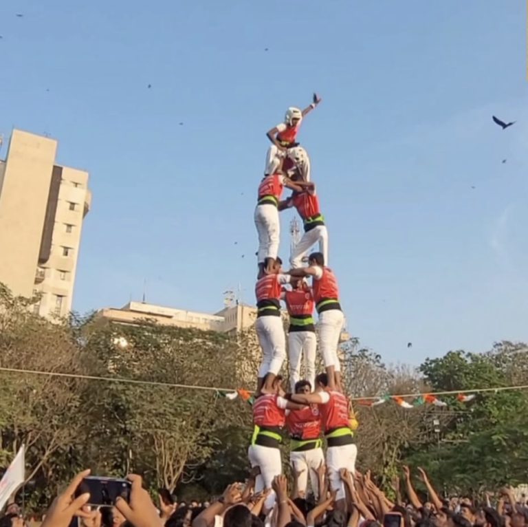Els govindes ja fan castells