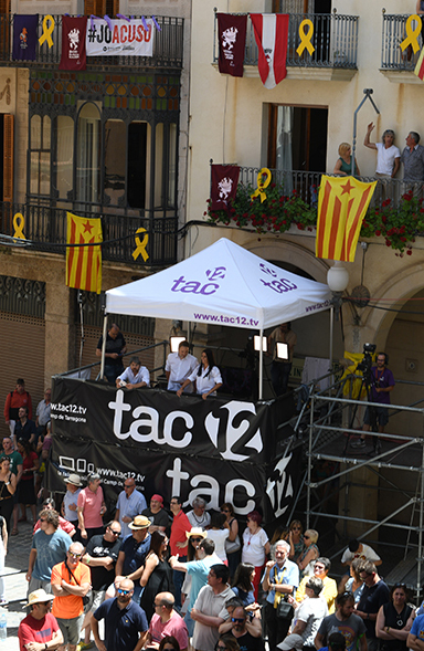 La diada de Sant Joan es retransmetrà per les televisions de La Xarxa