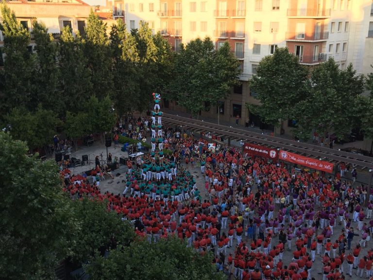 Èxits de 9 de colles foranes a Valls