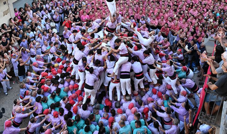 Com arriben les colles a Sant Fèlix?