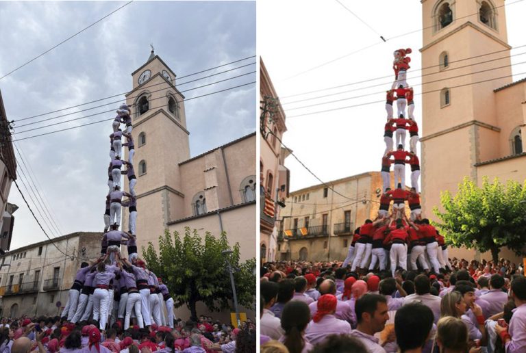 Castell de 9 de la Joves i de la Jove en un cap de setmana de transició