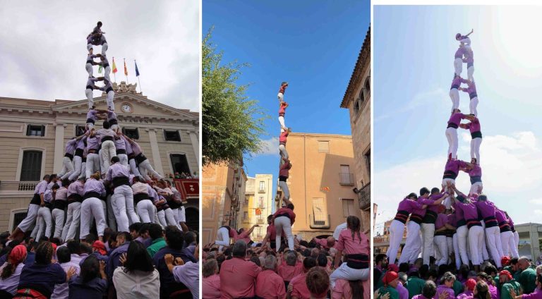 Els Minyons pugen de marxa i la Vella i els Moixiganguers mantenen el ritme